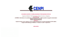 Desktop Screenshot of cenpi.it
